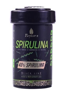 Ração Poytara Black Line Spirulina 40% Pellets M 45g