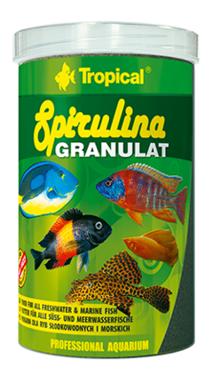 Ração Spirulina Granulat 110g Tropical