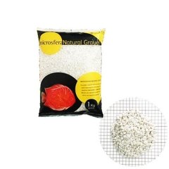 Substrato SOMA Microsfera Natural Gravel Pebble White 2-3mm 1Kg - comprar online