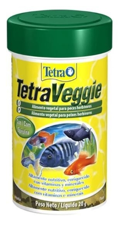 Ração Veggie Flakes Tetra 20g