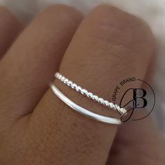 AN 453 - Anillo REGULABLE doble (AB)