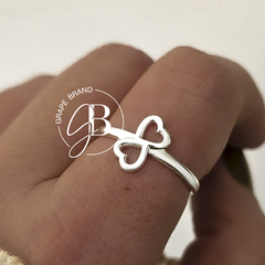 AN 706 - Anillo CORAZONES (AB) - comprar online