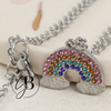 CO 404 - Collar ARCOIRIS strass (ACERO QUIRURGICO)