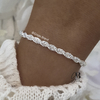 PU 265 - Pulsera soga(ACERO BLANCO)