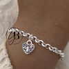 PU 859 - Pulsera CORAZON cubics colores (AB)