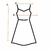 VESTIDO FOREVER 21 ENCAJE NE T.M (24158) - tienda online