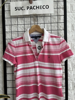 CHOMBA TOMMY HILFIGER FRANJA ROS T.XS (28005) - comprar online