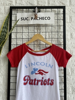 REMERA PATRIOTS ROJ T.S (27273) - comprar online