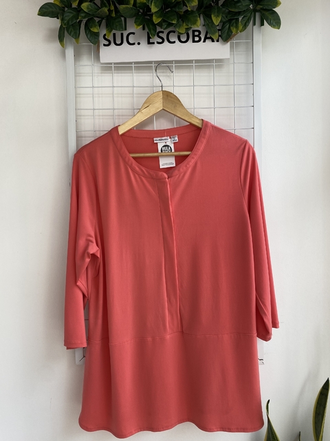 BLUSA CROFT&BARROW T.XL FUX (E15228)