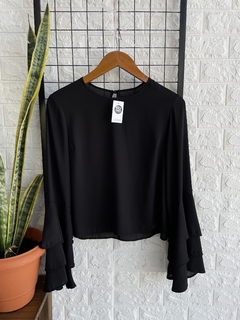 BLUSA SIN BLACK CAMPANA T.M/L (19492) en internet