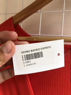 MONO BATIDO EXPRESS ROJ T.M (E13864) - tienda online