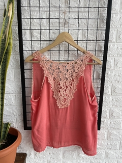 2DA BLUSA MEDIUM SALMON NUEVA T.M (13778) - Hula Punch