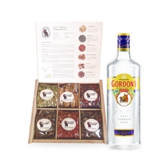 Caja de especias para coctelería "GIN TONIC PERFECTO" más GIN GORDONS - comprar online