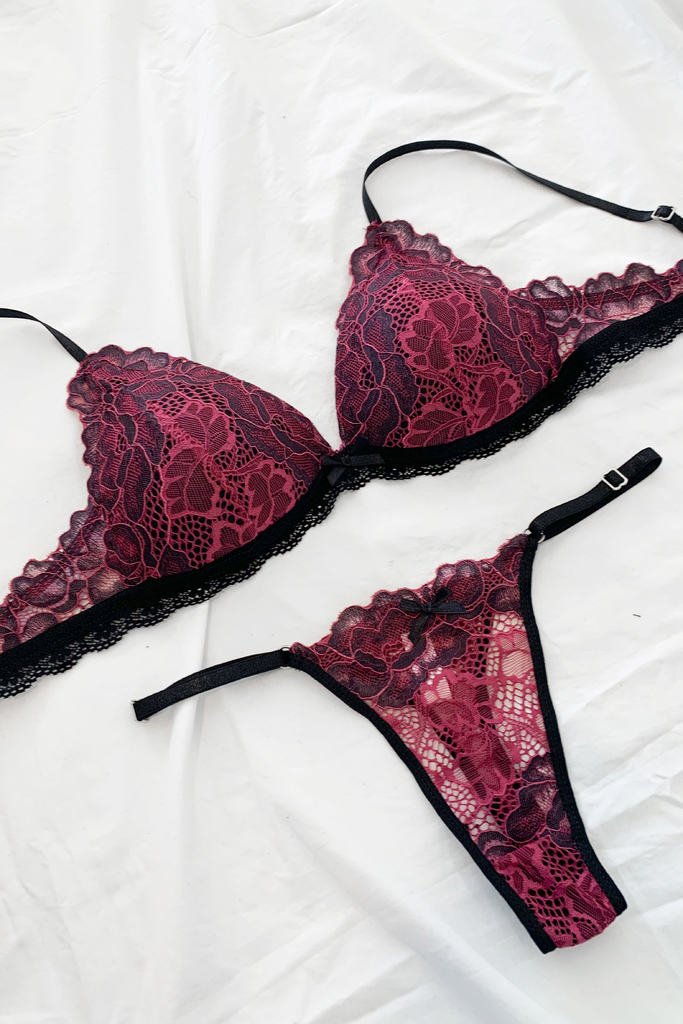 Bordo ropa interior best sale