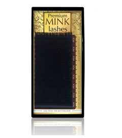 Premium Mink Cílios Fio a Fio - Estojo com 16 linhas