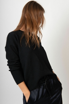 Sweater Sligo negro - comprar online