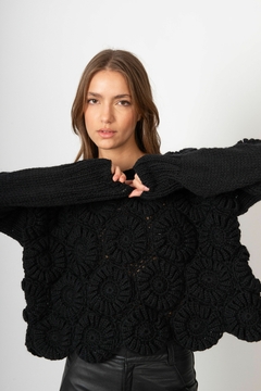 Sweater Sharewood negro - PRE ORDER- entregas durante MAYO en internet