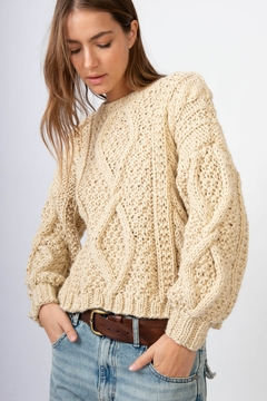 Sweater Quequen beige
