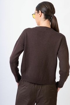 sweater Sligo chocolate - comprar online