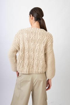 Sweater Manchester crudo mohair - comprar online