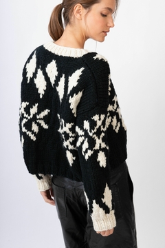 sweater Cardiff negro PURA LANA MERINO-PRE ORDER. Entregas durante JUNIO - comprar online