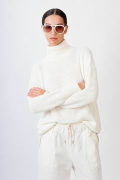 sweater OBAN crudo angora - comprar online