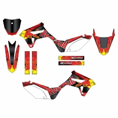 Kit Gráfico adesivo tornado biker r1de