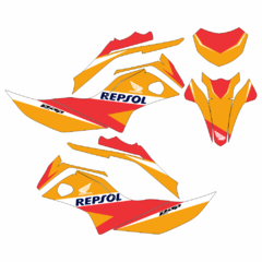 Kit Adesivo Pop 110i - Repsol