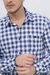 Camisa Cuadros Indigo - comprar online