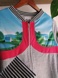 Campera de plush PAISAJES en internet