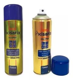 Cola De Contato Em Spray Kisafix 500ml/340g - comprar online