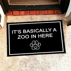 Tapete capacho para porta - Zoo - comprar online