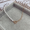 Collar Pearlks Gold - Acero Dorado G4 bis