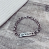 Pulsera Chapita Abu te Quiero - Acero quirúrgico D3 bis