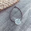 Pulsera vida amigas - Acero quirúrgico N10