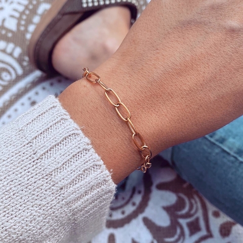 Pulsera Linkesh Gold - Acero Dorado W9 - comprar online