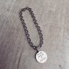 Pulsera Más amor por favor ROLO ~ Acero Quirúrgico O9