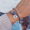 Pulsera Amor Sodalita - Acero quirúrgico W14.C