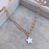Collar Premm Star Gold - Acero Dorado W13.A - Tienda Mercado Persa