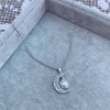 Collar Luna Hindu Perlita - Acero quirúrgico B - comprar online