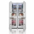 Imagem do Conjunto com 02 Refrigeradores Bottom Freezer de Piso e Embutir Tecno TR30BXDA 127V