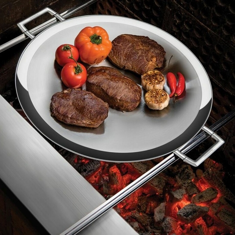 Jogo Churrasco Tramontina Classic Faca Jumbo e Garfo Aço Inox Alto Relevo  12 Peças 66928637 - CASA ATIVA LTDA