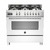 Fogão Bertazzoni Professional 90CM Branco 6 Bocas 220V PRO96L1EBIT - comprar online