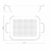 Grelha Retangular Tramontina Churrasco em Alumínio Anodizado 28 cm 20846028 - loja online