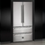 Refrigerador French Door de Piso e Embutir Bertazzoni 127V REF90X2