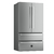 Refrigerador French Door de Piso e Embutir Bertazzoni 127V REF90X2 na internet