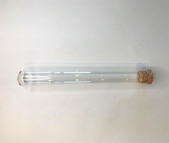 30 Tubos de ensaio de vidro 25x200mm com tampas na internet