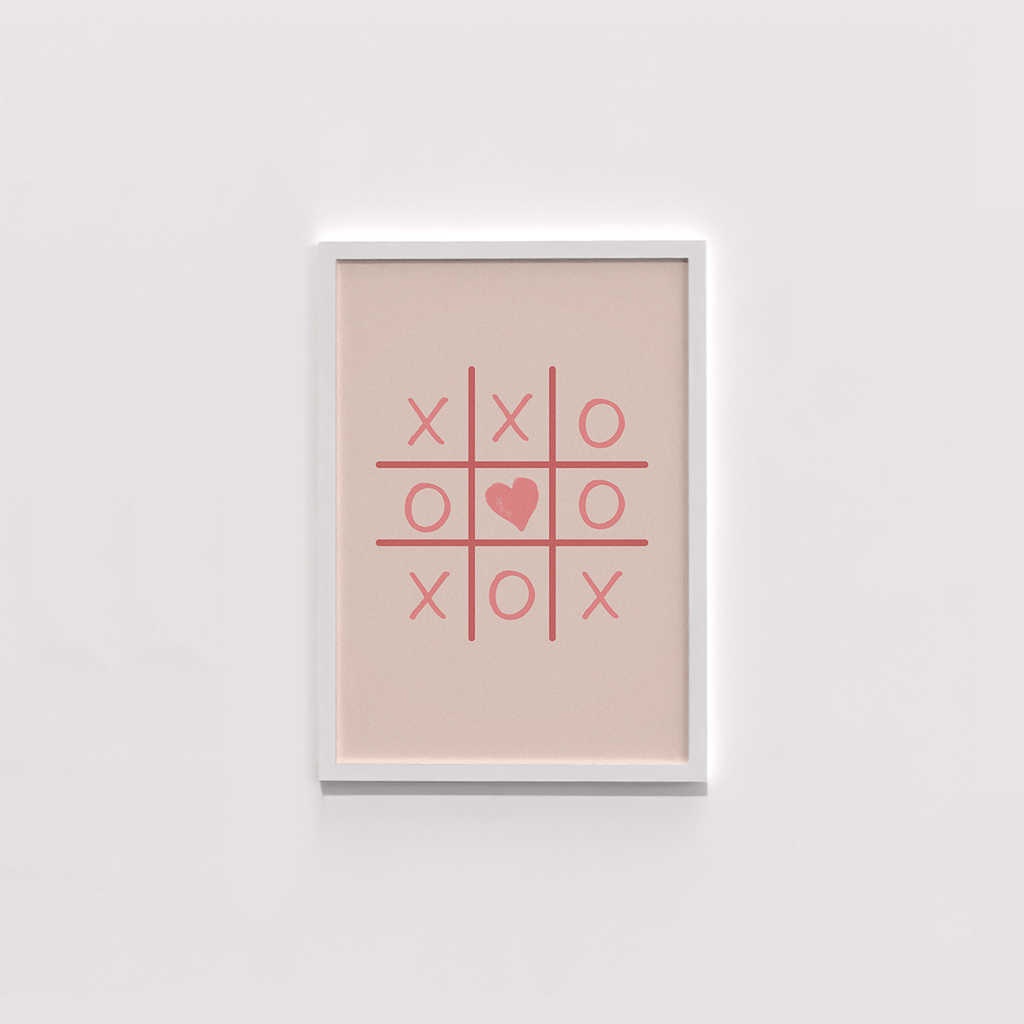 Quadro Decorativo - Jogo Amor