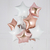 GLOBO ESTRELLA ROSA GOLD - comprar online