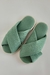 PANTUFLAS LOTO VERDE JADE - comprar online